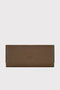 Zoozie Bags Cartera para Mujer Angel - Caqui, 100% Piel Auténtica, Elegante y Sofisticada, Ideal para el Día a Día y Ocasiones Especiales